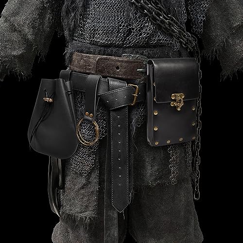 Steampunk Waist Bag Women/Men Fanny Pack Costume Accessory