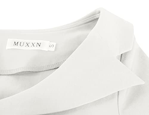 MUXXN 1930s Vintage Empire Waist Spring Dresses