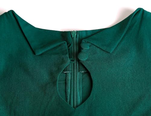 MUXXN Vintage Rockabilly Keyhold Stretchy Party Dress