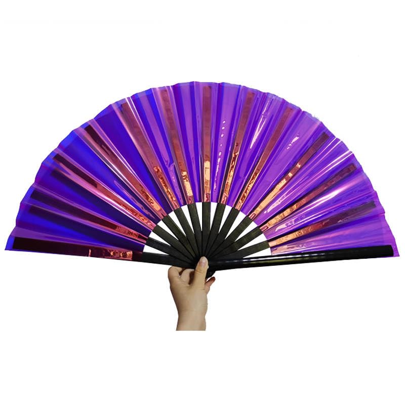 UV Festival Rave Folding Fan - Retro Gear Essentials