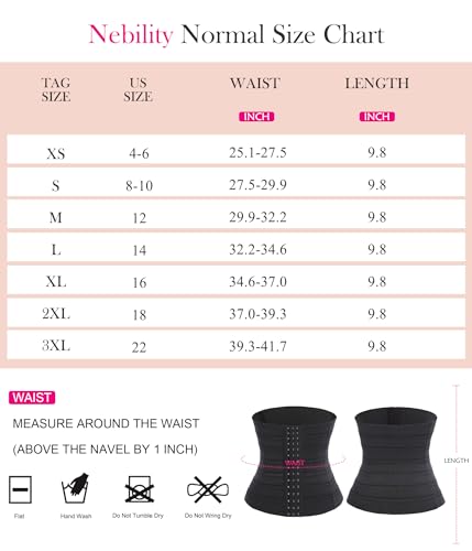 Nebility Plus Size Waist Cincher for Women