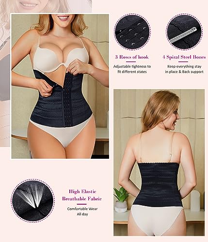 Nebility Plus Size Waist Cincher for Women