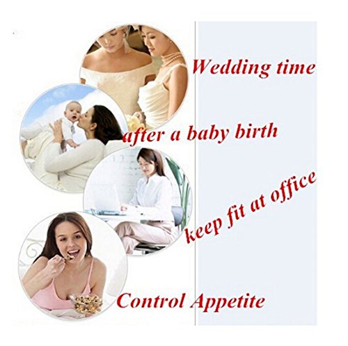 Vintage White Satin Waist Cincher Bustier