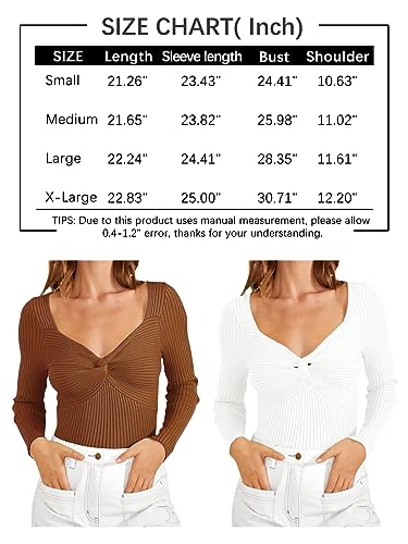 Retro Twist Knot Corset Knit Sweater - Women's