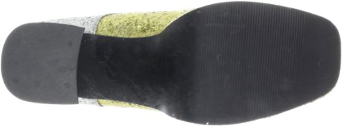 Silver/Gold Glitter Men's Retro Oxford Shoes