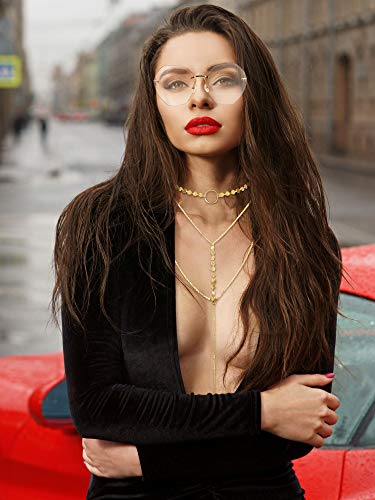 70s Disco Set - Sunglasses, Bracelets, Necklace, Earrings