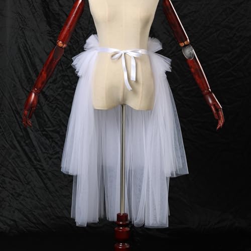 Tulle Ruffle Collar for Pierrot Circus, Vintage Styles