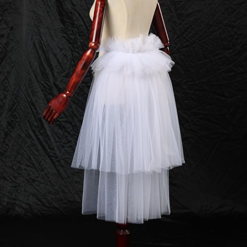 Tulle Ruffle Collar for Pierrot Circus, Vintage Styles