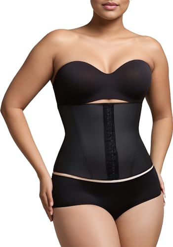 Vintage Black Waist Cincher - Retro Shapewear for Women