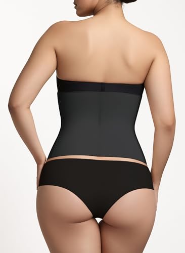 Vintage Black Waist Cincher - Retro Shapewear for Women