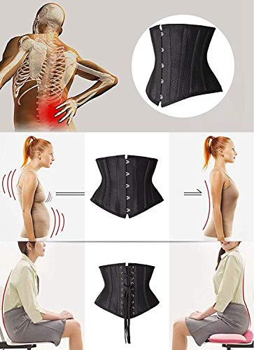 Petite Steel Boned Underbust Corset Vintage Style Shaper