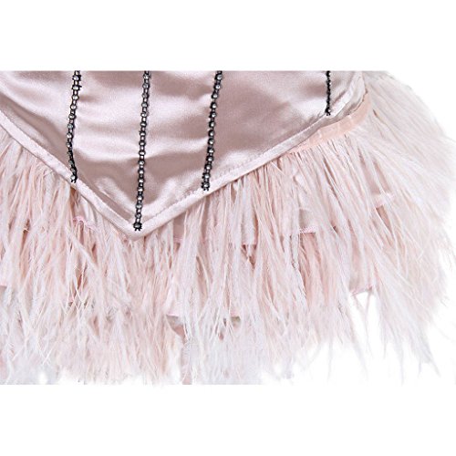 1791's Lady Sexy Halloween Cosplay Burlesque Dress in Pink