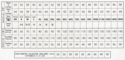 Vintage White Waist Cincher for Women, 7X-Large