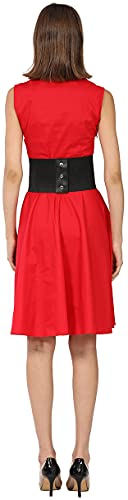 Vintage Leather Corset Belt for Women - Pirate Costume