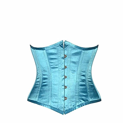 Steampunk Satin Burlesque Bustier Waist Shaper Vintage Costume