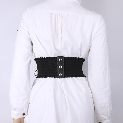 Retro Faux Leather Lace-up Underbust Corset Belt Women