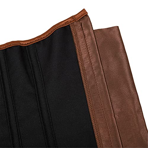 Vintage Satin Underbust Corset Bustier Waist Trainer