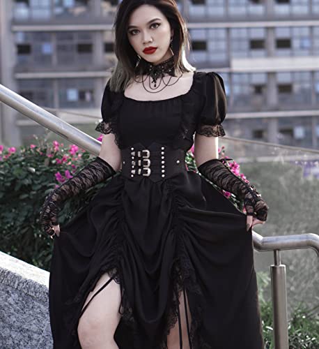 Scarlet Darkness Renaissance Wide Waist Belt Gothic Corset