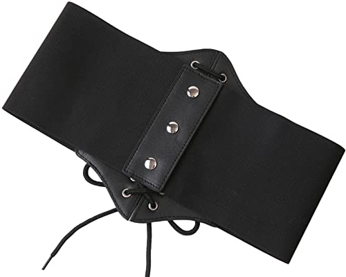 Vintage Leather Corset Belt for Women - Pirate Costume