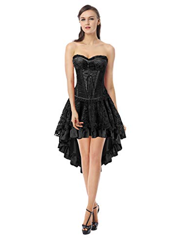 Sexy Masquerade Steampunk Gothic Burlesque Costume Set