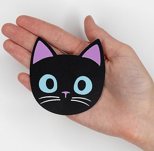 Black Cat Kitty Nipple Covers for Vintage/Retro Outfits