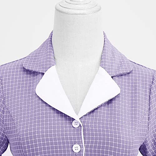 1950s Vintage Retro Peter Pan Swing Dress