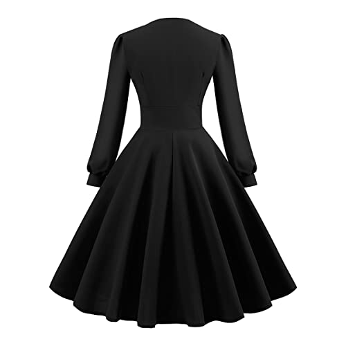 1950s Retro Vintage Swing Dress for Women