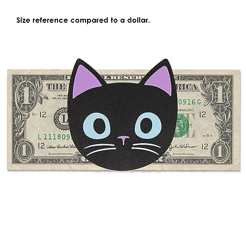 Black Cat Kitty Nipple Covers for Vintage/Retro Outfits