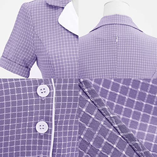 1950s Vintage Retro Peter Pan Swing Dress