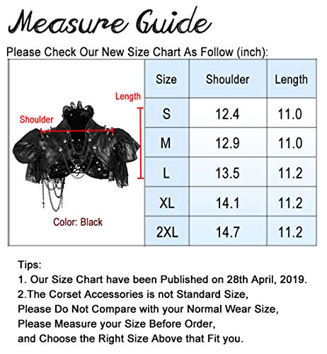 Charmian Steampunk Gothic Lace Shawl Jacket Red/Black Vintage