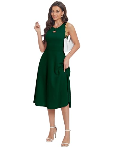 1940s Vintage A-Line Swing Dress - Tea Party Style