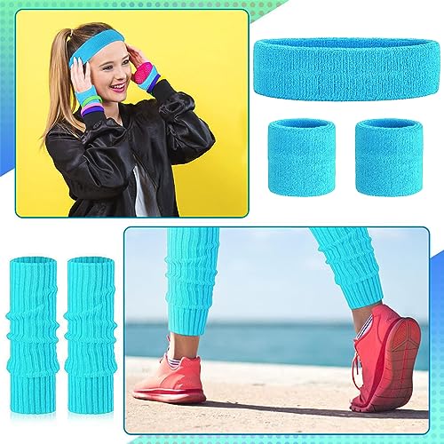 80s Neon Dance Party Accessories Set for 1980s Theme