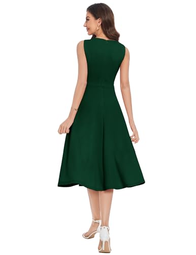 1940s Vintage A-Line Swing Dress - Tea Party Style