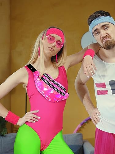 Vintage 80s/90s Workout Costume Set - 8 Pieces