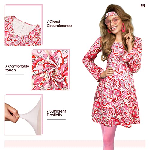 70s 80s Hippie Costume Accessories for Women