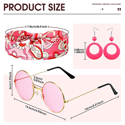 70s 80s Hippie Costume Accessories for Women