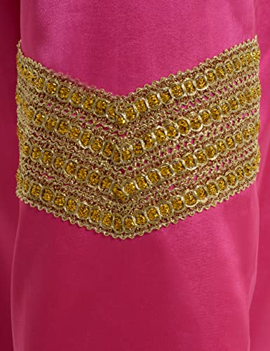 1960's British Pop-Star Men's Cosplay Jacket - Pink (L)