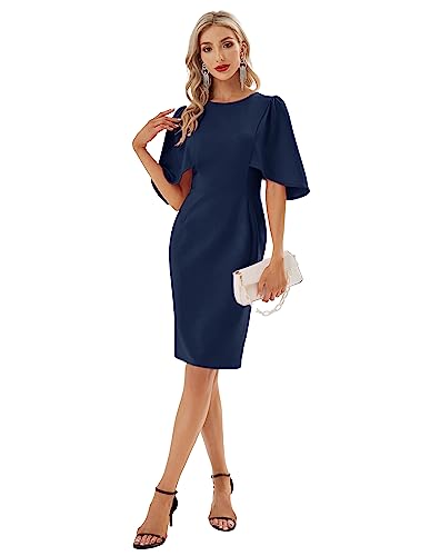 Retro Work Casual Bodycon Pencil Dress by GRACE KARIN