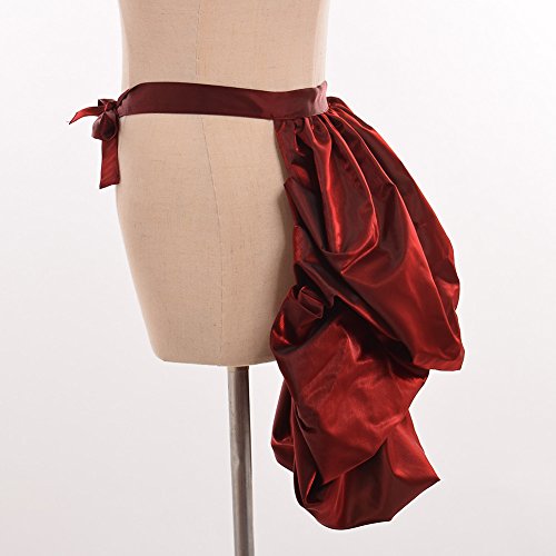 Victorian Steampunk Detachable Overskirt - Burlesque Costume