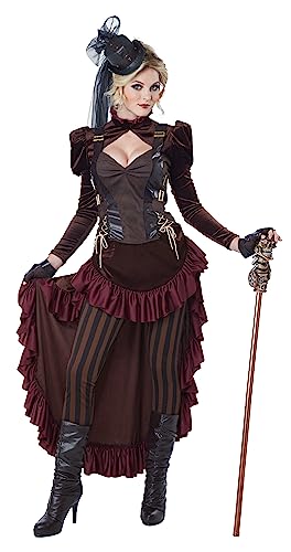 California Costumes Women's Victorian Steampunk Costume, Multi, Small