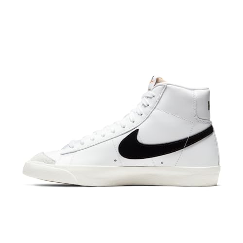 Nike Women's Vintage Blazer Mid 77 Sneaker, Black/White
