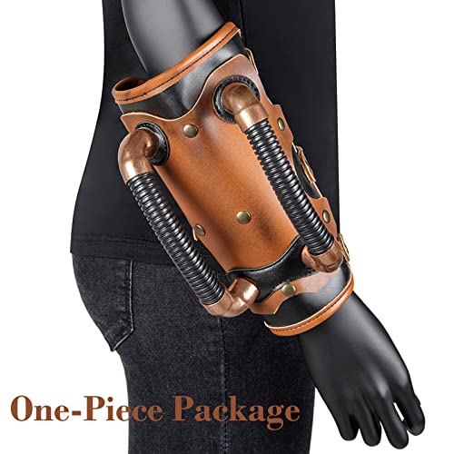 Steampunk Arm Bracer Cuff Armor Witch Wizard Costume