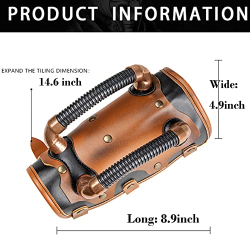 Steampunk Arm Bracer Cuff Armor Witch Wizard Costume