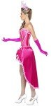 Smiffys Pink Burlesque Dancer Costume - Size Medium
