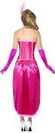 Smiffys Pink Burlesque Dancer Costume - Size Medium