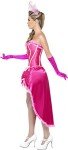 Smiffys Pink Burlesque Dancer Costume - Size Medium