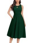 1940s Vintage A-Line Swing Dress - Tea Party Style