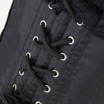 Kimring Vintage Saloon Girl Corset Dress Costume Black