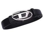 Black Y2K D-Ring Punk Rock Belt for Women