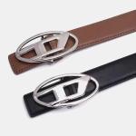 Black Y2K D-Ring Punk Rock Belt for Women